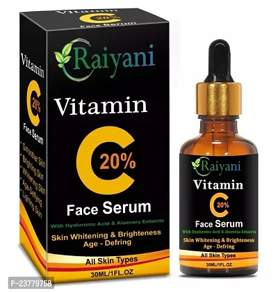 Raiyani Advance  Pure Vitamin C With Vitamin E Fairness Serum.20%  (30 ml)-thumb0