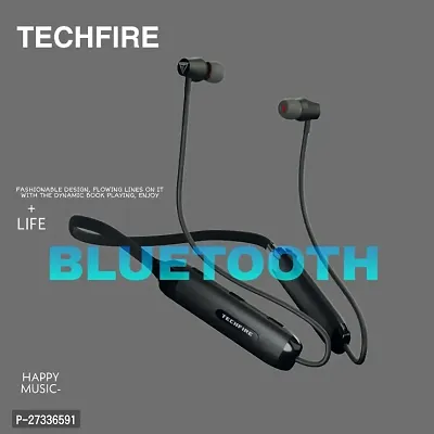 TECHFIRE Bullets ARC Wireless Neckband with FastCharge,40Hrs playtime, Earph