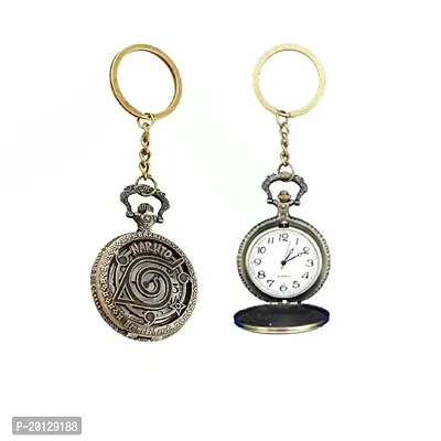 Classic Antique Nautical Brass Keychain Pack Of 2
