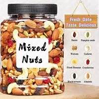 1KG Tasty Mix dry fruits (Cashew , Almonds, Raisins, Pistachio, Walnuts, Black Raisins, Apricots etc)-thumb2