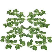 Artificial Wall Hanging Green Colour Money Plant Creeper for Decor of Home,Interior,Balcony,Office,Festival and Other Occasions (Pack of 2),60 Leaves, 7ft-thumb3