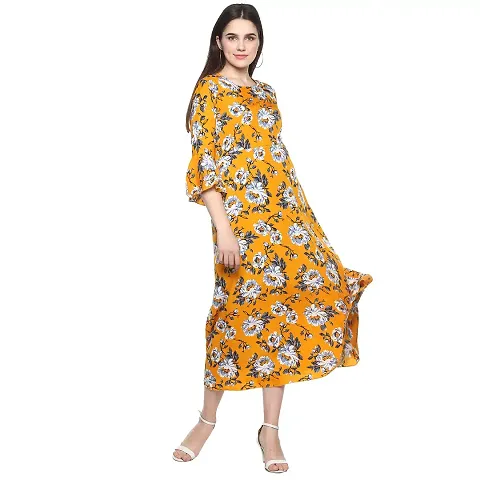 Women's Beautiful A-Line Crepe Kurta