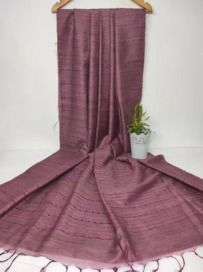 Women's Khadi Silk Saree with Blouse Piece