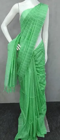 Stylish Khadi Kota Silk Women Saree With Blouse piece