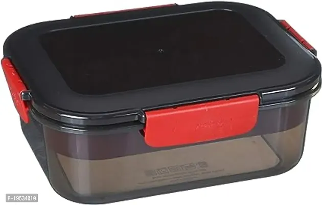 M Design Lunch Box 2.1 Liter - Black and Red-thumb0