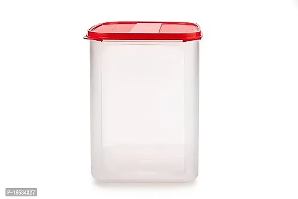 Modular Square Plastic Container 6.5 Litres Red-thumb0