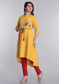 Classic Rayon Printed Kurti for Womens-thumb2