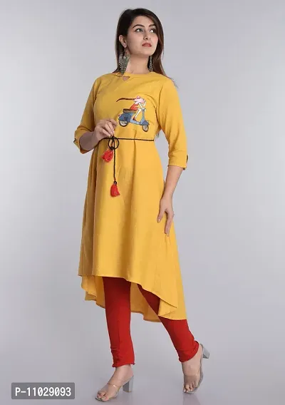 Classic Rayon Printed Kurti for Womens-thumb3