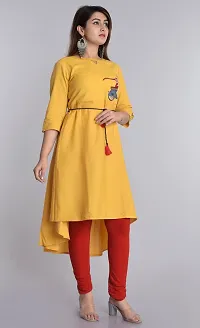 Classic Rayon Printed Kurti for Womens-thumb1