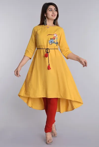 Classic Rayon Kurti for Womens