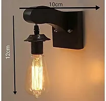 Shri ram traders SRT004 10 Watts Oval Wall Pendent Lights with Brownish Touch (Dark Brown, Bulb Not Included)-thumb1