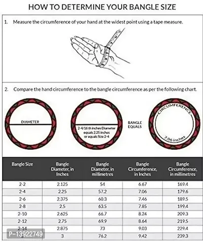 DONERIA Metal with Mirror Shaped Beads worked and Ball Chain Bangle Set For Women and Girls, (Black_2.2 Inches), Pack Of 32 Bangle Set-thumb4