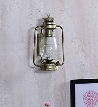 Cardio Lights Antique Style Rustic Wall Lamp Lantern (Silver, 11 Inch Height, 4 Inch Width)-Ac/dc-thumb2