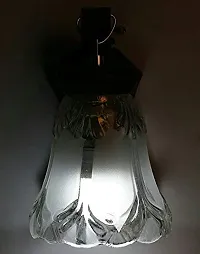 MAHGANYA Antique Fancy Handmade Wall Lights Decorative Wall Lamp for Home Decoration (Clear)(Electric, Glass)-thumb1