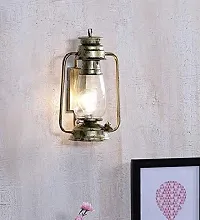Cardio Lights Antique Style Rustic Wall Lamp Lantern (Silver, 11 Inch Height, 4 Inch Width)-Ac/dc-thumb3