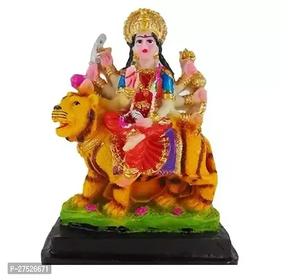 MATA Rani Sherawali Durga Maa Small Resin Idol