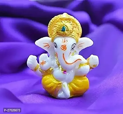 Ganpati Ganesh Ganapathy Idol Murti Little Ganesh ji God Ganesh ji for Gift-thumb0