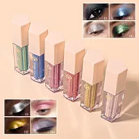 Intense Waterproof and Long Lasting Eye Shadow with 6 Shades-thumb2