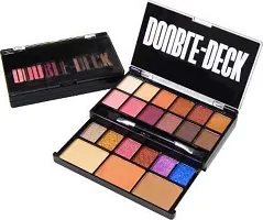 Double deck 18 color matte and shine eyeshadow palette-thumb1