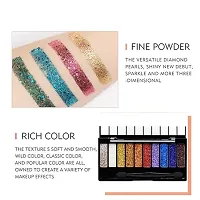 PROFESSIONAL 10 COLOR GLITTER EYESHADOW-thumb1