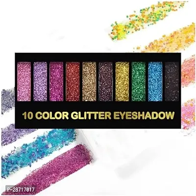 PROFESSIONAL 10 COLOR GLITTER EYESHADOW-thumb2