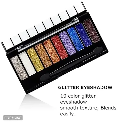 PROFESSIONAL 10 COLOR GLITTER EYESHADOW-thumb0