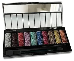 PROFESSIONAL 10 COLOR GLITTER EYESHADOW-thumb1