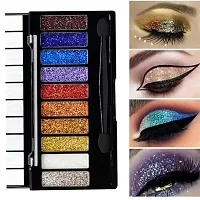 PROFESSIONAL 10 COLOR GLITTER EYESHADOW-thumb1