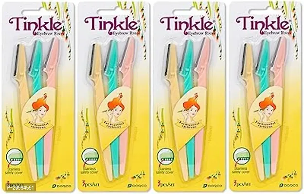 inkle Face Razors For Women Reusable  Biodegradable/Quick  Easy Facial Hair Removal At Home Women Face Razor/Razor For Face  Eyebrow/ (pack of 1)-thumb2