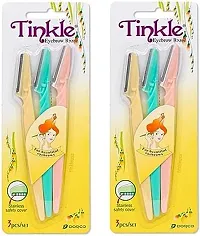 inkle Face Razors For Women Reusable  Biodegradable/Quick  Easy Facial Hair Removal At Home Women Face Razor/Razor For Face  Eyebrow/ (pack of 1)-thumb2