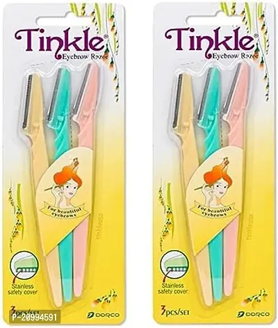 inkle Face Razors For Women Reusable  Biodegradable/Quick  Easy Facial Hair Removal At Home Women Face Razor/Razor For Face  Eyebrow/ (pack of 1)-thumb3