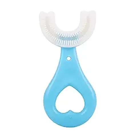 360 Degree Soft Infant Manual Silicone Toothbrush For Children Whitening Teeth