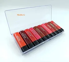 Professional Beauty Color Sensational Pocket Mini Lipsticks Set - 10Pcs Long Lasting, Waterproof Matte Finish Lipstick Combo-thumb1