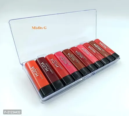 Professional Beauty Color Sensational Pocket Mini Lipsticks Set - 10Pcs Long Lasting, Waterproof Matte Finish Lipstick Combo-thumb2