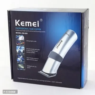 Kemei Professional KM-609 Hair Clipper Runtime: 60 min Trimmer for Men-thumb0