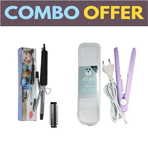 Most Amazing Hair Straightener With Hair & Curler Drier Combo