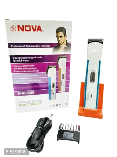 Nova NHC-3909 Rechargeable Runtime: 45 min Trimmer for Men  (Multi-Color)-thumb0