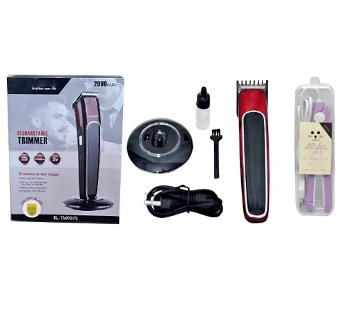 Best Quality Trimmer With Hair Styling Essential Combo