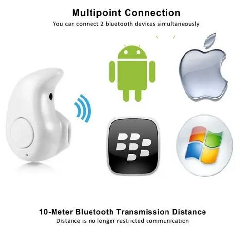 Noise Cancelling Bluetooth Wireless In-Ear Single Headset
