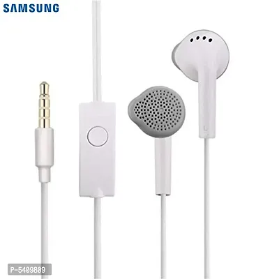 Samsung Stereo Bass Hands-Free in-Ear Wired 3.5 mm Jack  Headphones with Mic (White)-thumb0