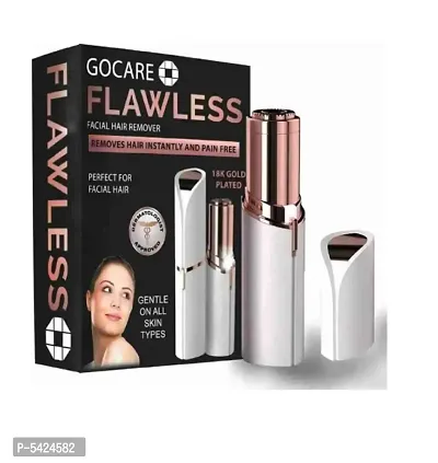 Flawless Facial Hair Remover 9638 Runtime: 45 min Trimmer for Women (White)-thumb0
