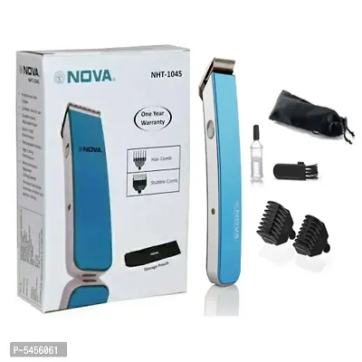 Nova NHT-1045 B Runtime: 30 min Trimmer for Men  (Blue)-thumb0