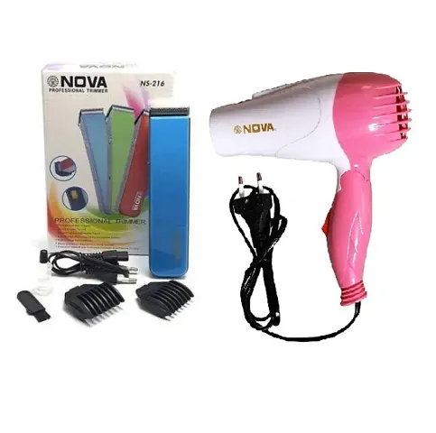 Professional Foldable  Hair Dryer With Hair Removal Essential Combo