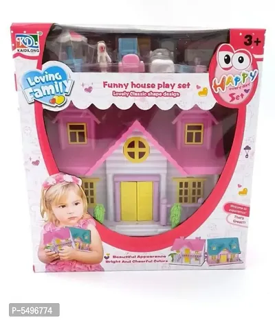 Doll House Set  (Multicolor)