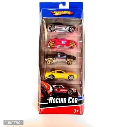 Hot Wheels 5 Car Pack Colors and Designs Might Vary  (Multicolor)