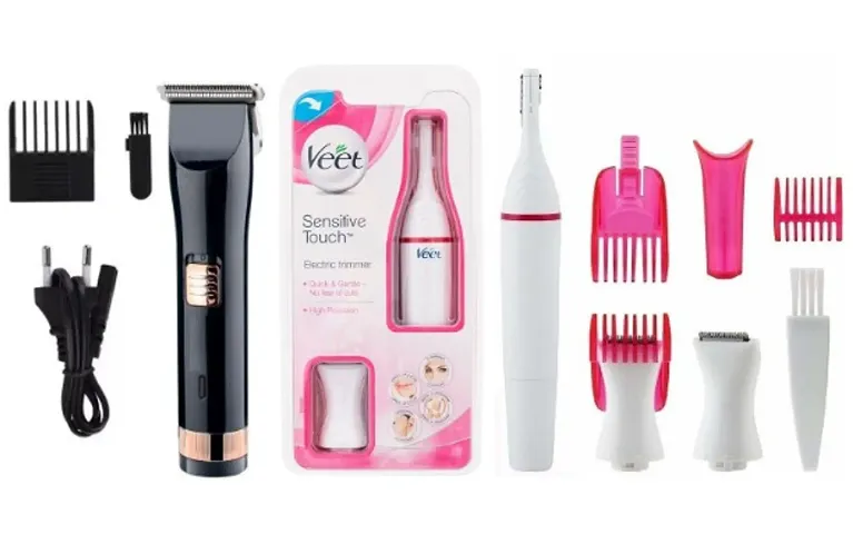 Men's Hair Trimmer With Women's Hair Trimmer Combo
