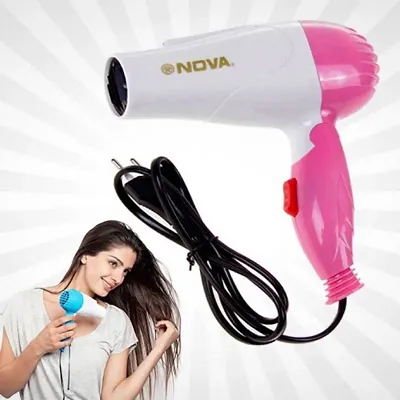 Nova NV-1290 Foldable Mini Hair Dryer 1000W