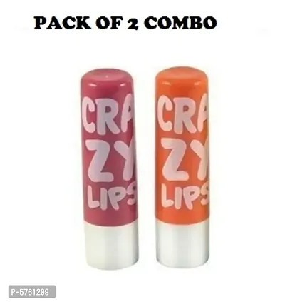 Crazy Lips Lip Balm (Multicolour) - Pack of 2-thumb0
