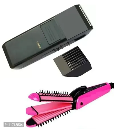 Buy THE PROFESIONAL 9082 TRIMMER WITH 3 IN 1 HAIR STRAIGHTENER