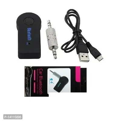 Pnk Car Bluetooth Device with Audio Receiver, Transmitter, 3.5mm Connector, MP3 Player